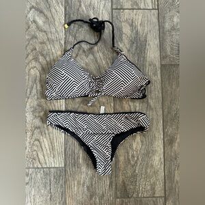 Geometric Bikini Set by Brazilian designer Larissa Minatto, size S